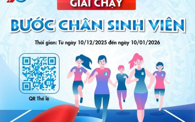 Phát động sinh viên Trường Đại học Văn hoá, Thể thao và Du lịch Thanh Hoá tham gia Giải chạy toàn quốc “Bước chân Sinh viên” 2025–2026